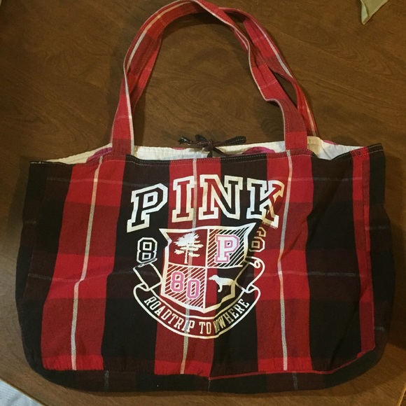 PINK Victoria's Secret Handbags - Reversible VS Pink bag